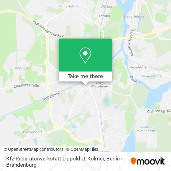 Карта Kfz-Reparaturwerkstatt Lippold U. Kolmer