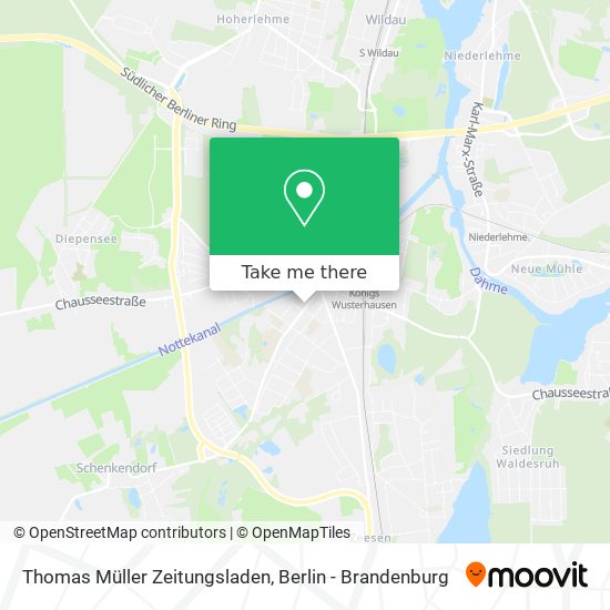 Thomas Müller Zeitungsladen map