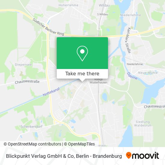 Blickpunkt Verlag GmbH & Co map