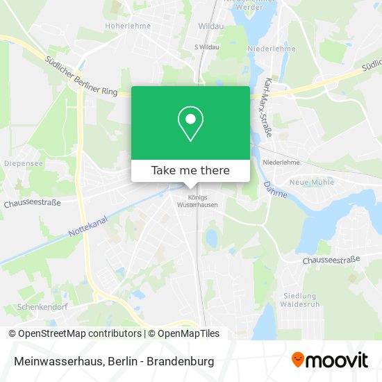 Meinwasserhaus map