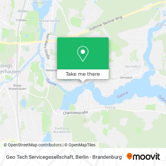 Geo Tech Servicegesellschaft map