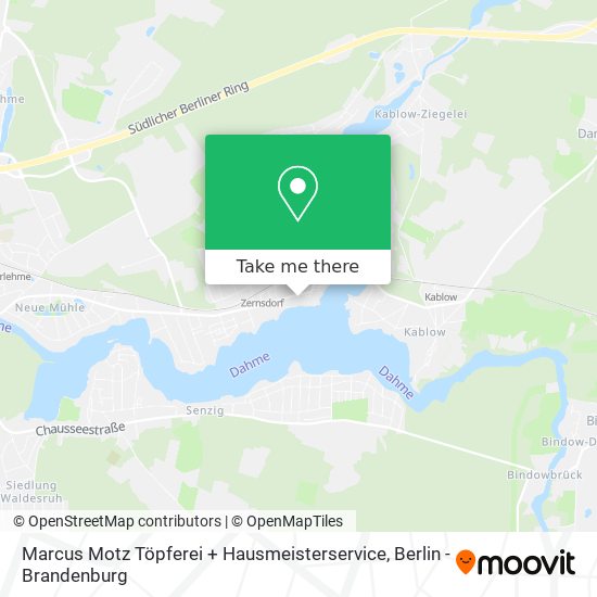 Marcus Motz Töpferei + Hausmeisterservice map