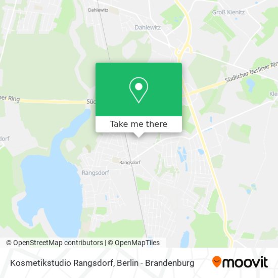 Kosmetikstudio Rangsdorf map