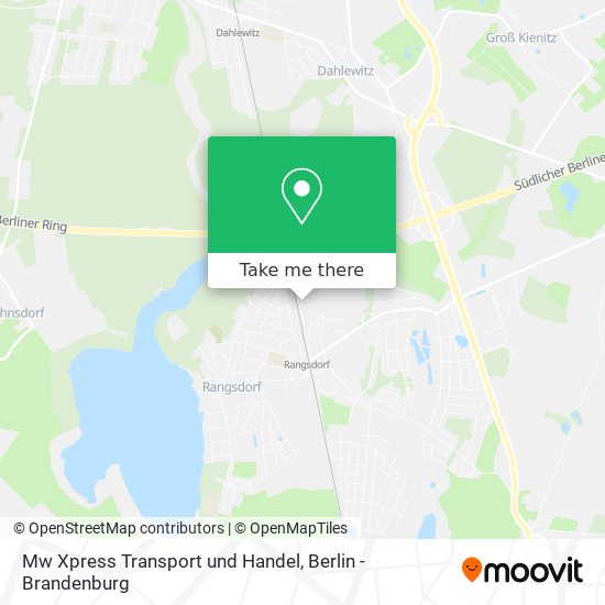 Mw Xpress Transport und Handel map