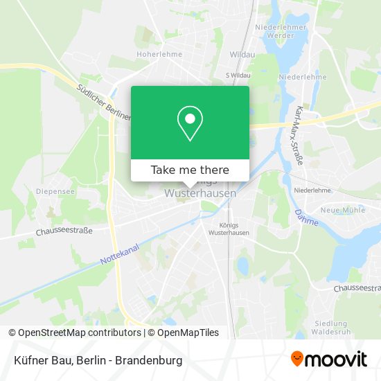 Küfner Bau map