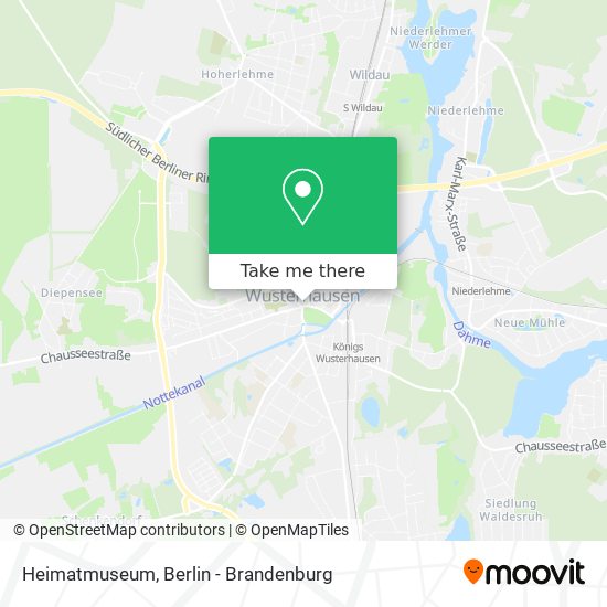 Heimatmuseum map