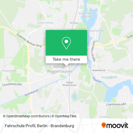 Карта Fahrschule Profil