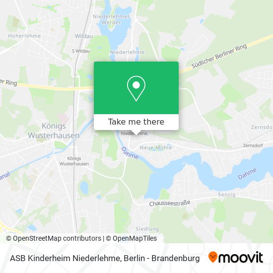 ASB Kinderheim Niederlehme map