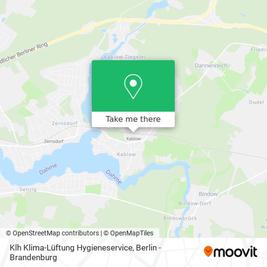 Klh Klima-Lüftung Hygieneservice map