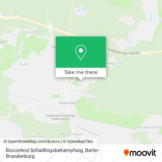 Biocontrol Schädlingsbekämpfung map