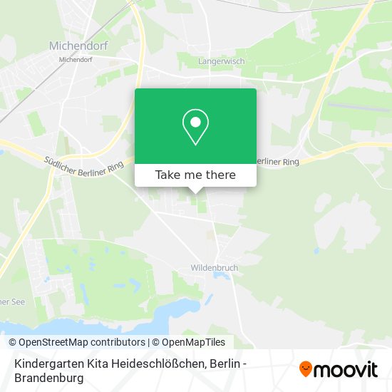 Kindergarten Kita Heideschlößchen map