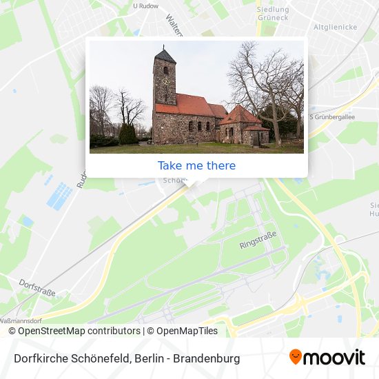 Dorfkirche Schönefeld map