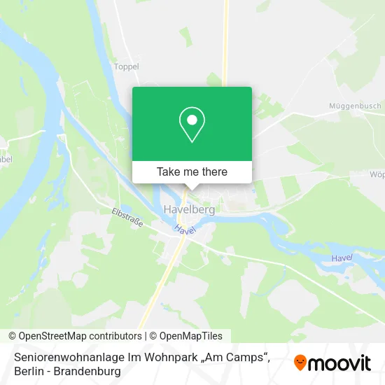 Карта Seniorenwohnanlage Im Wohnpark „Am Camps“