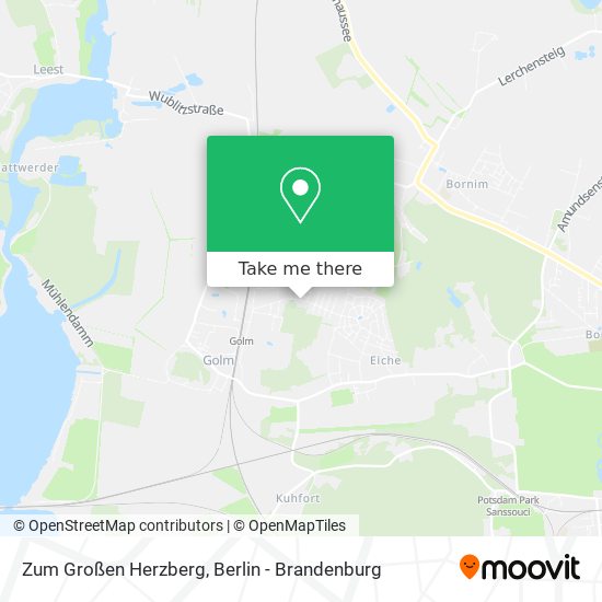 Карта Zum Großen Herzberg