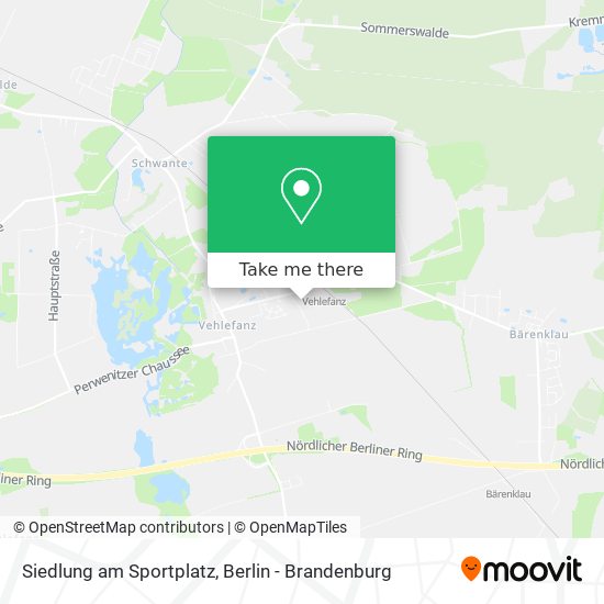 Siedlung am Sportplatz map