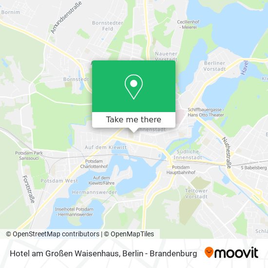 Hotel am Großen Waisenhaus map