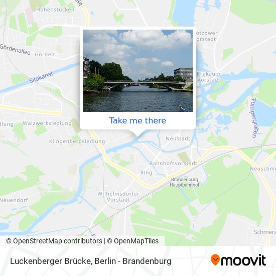 Карта Luckenberger Brücke