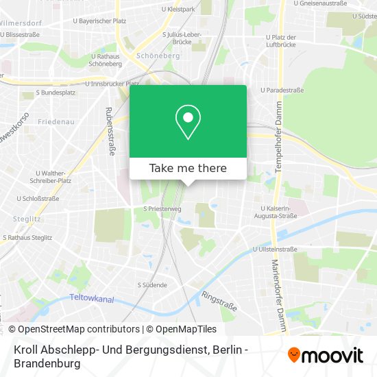Kroll Abschlepp- Und Bergungsdienst map
