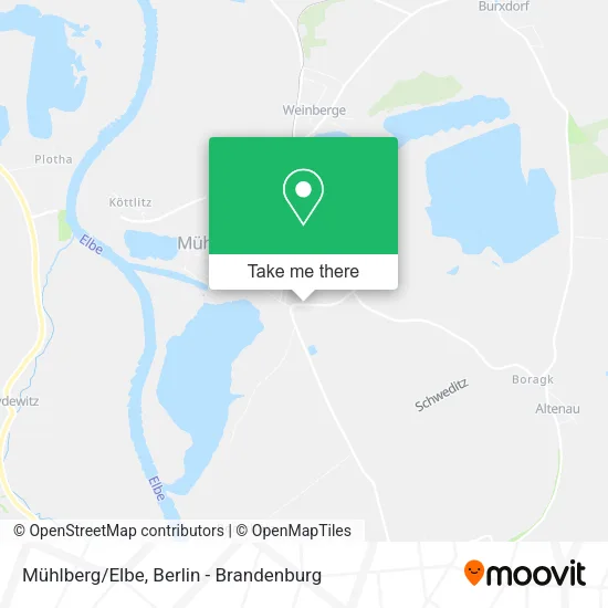 Карта Mühlberg/Elbe