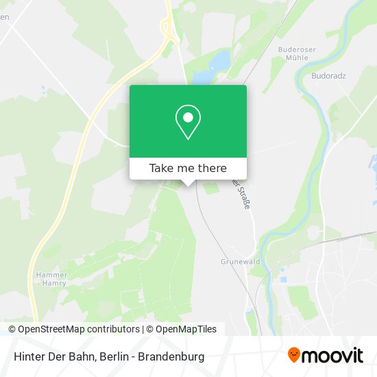 Карта Hinter Der Bahn