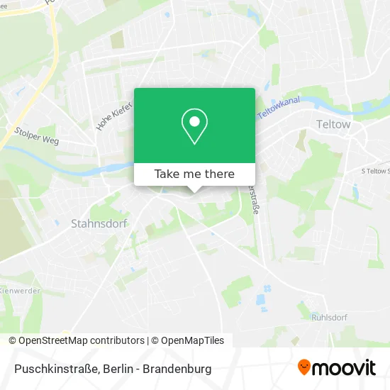 Карта Puschkinstraße