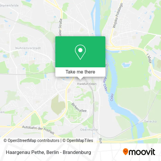 Карта Haargenau Pethe