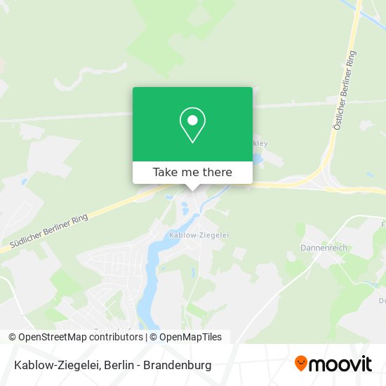 Kablow-Ziegelei map