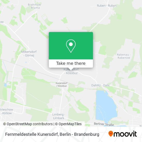 Fernmeldestelle Kunersdirf map