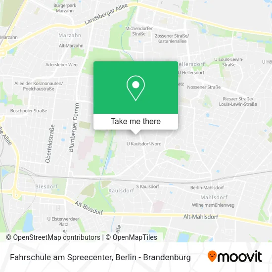 Карта Fahrschule am Spreecenter