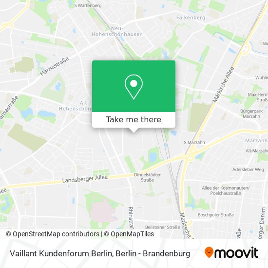 Vaillant Kundenforum Berlin map