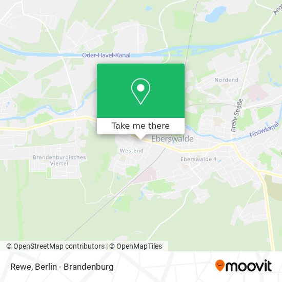 Rewe map