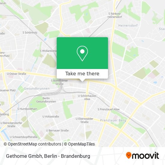 Gethome Gmbh map