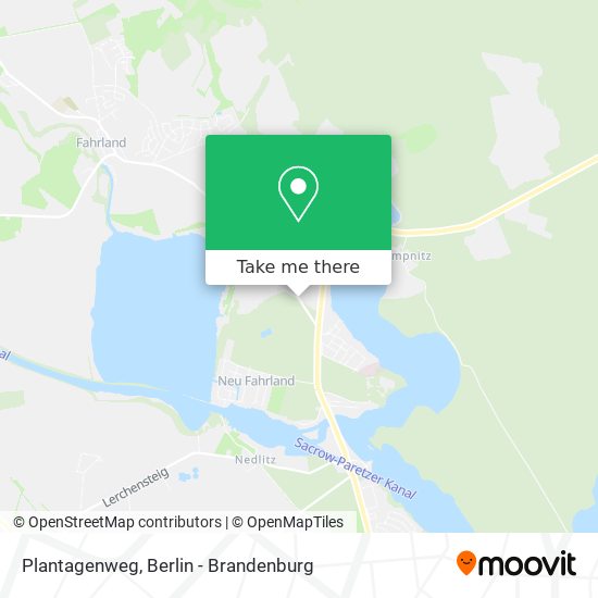 Plantagenweg map