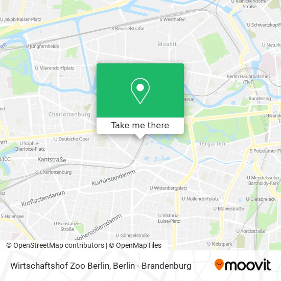 Карта Wirtschaftshof Zoo Berlin