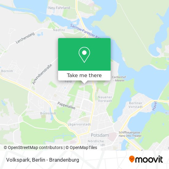 Volkspark map