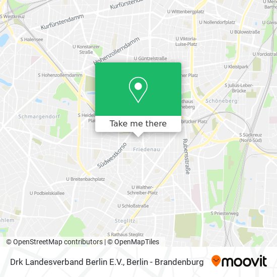 Drk Landesverband Berlin E.V. map