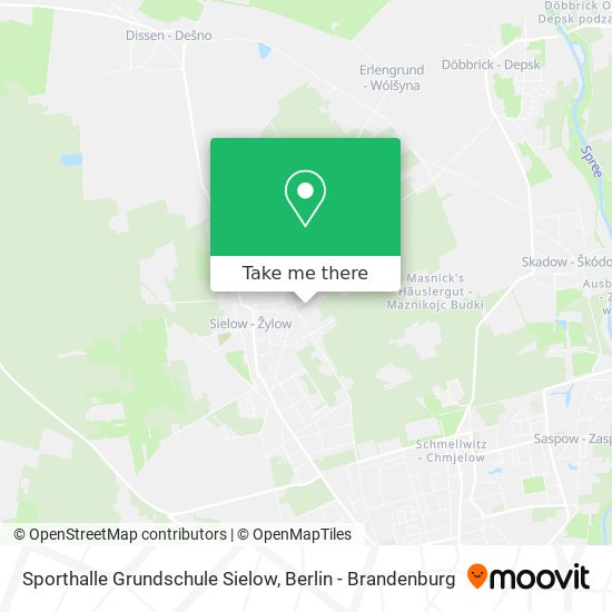 Sporthalle Grundschule Sielow map