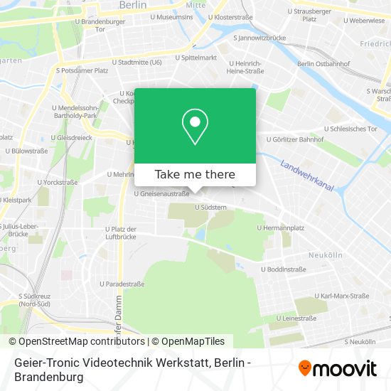 Geier-Tronic Videotechnik Werkstatt map