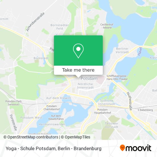 Yoga - Schule Potsdam map