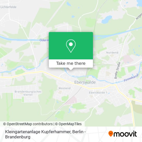 Kleingartenanlage Kupferhammer map