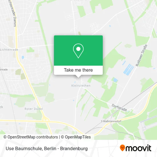 Карта Use Baumschule