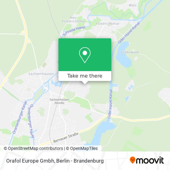 Orafol Europe Gmbh map