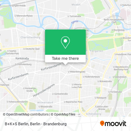 B+K+S Berlin map