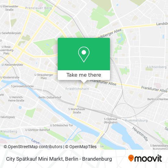 City Spätkauf Mini Markt map