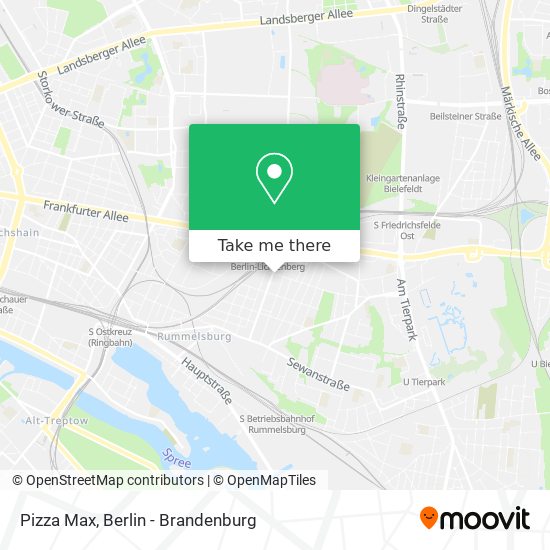 Карта Pizza Max