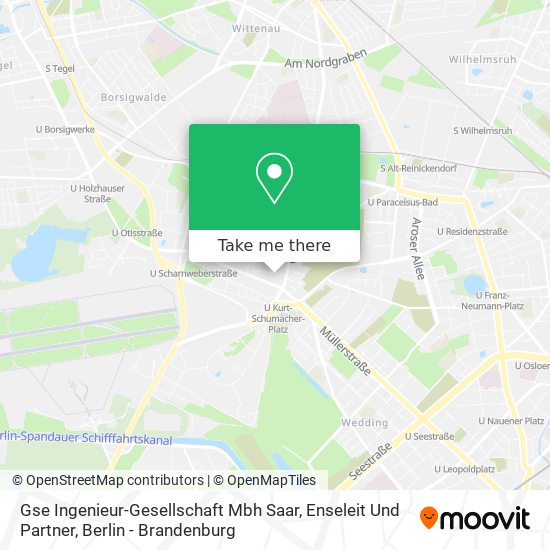 Gse Ingenieur-Gesellschaft Mbh Saar, Enseleit Und Partner map