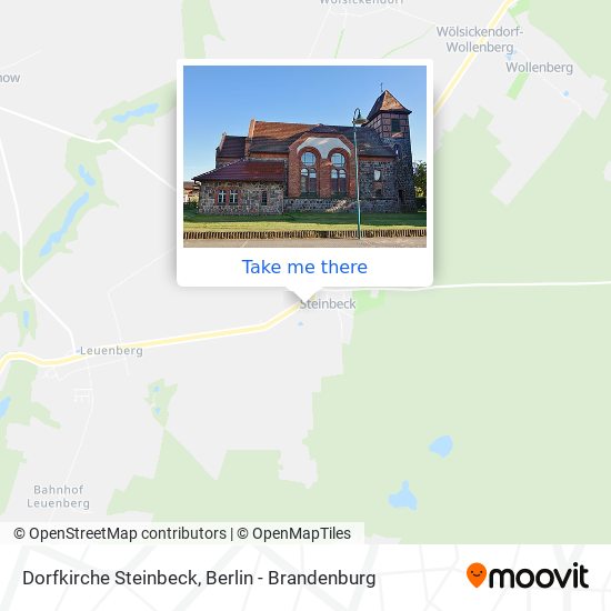 Dorfkirche Steinbeck map