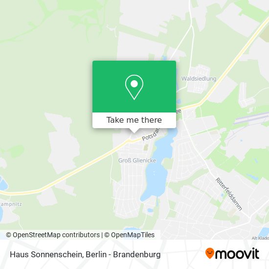 Haus Sonnenschein map