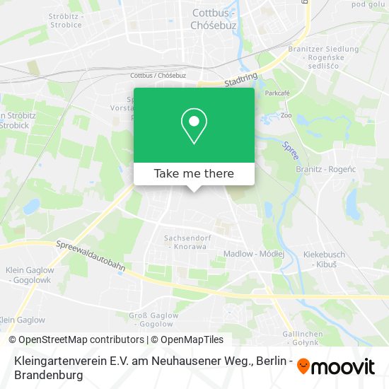 Карта Kleingartenverein E.V. am Neuhausener Weg.