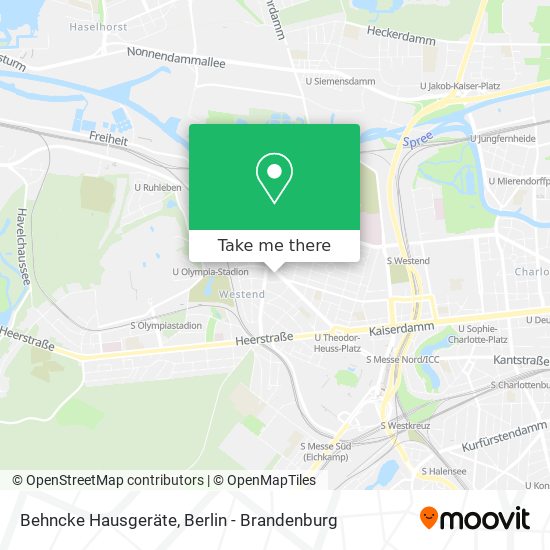 Карта Behncke Hausgeräte